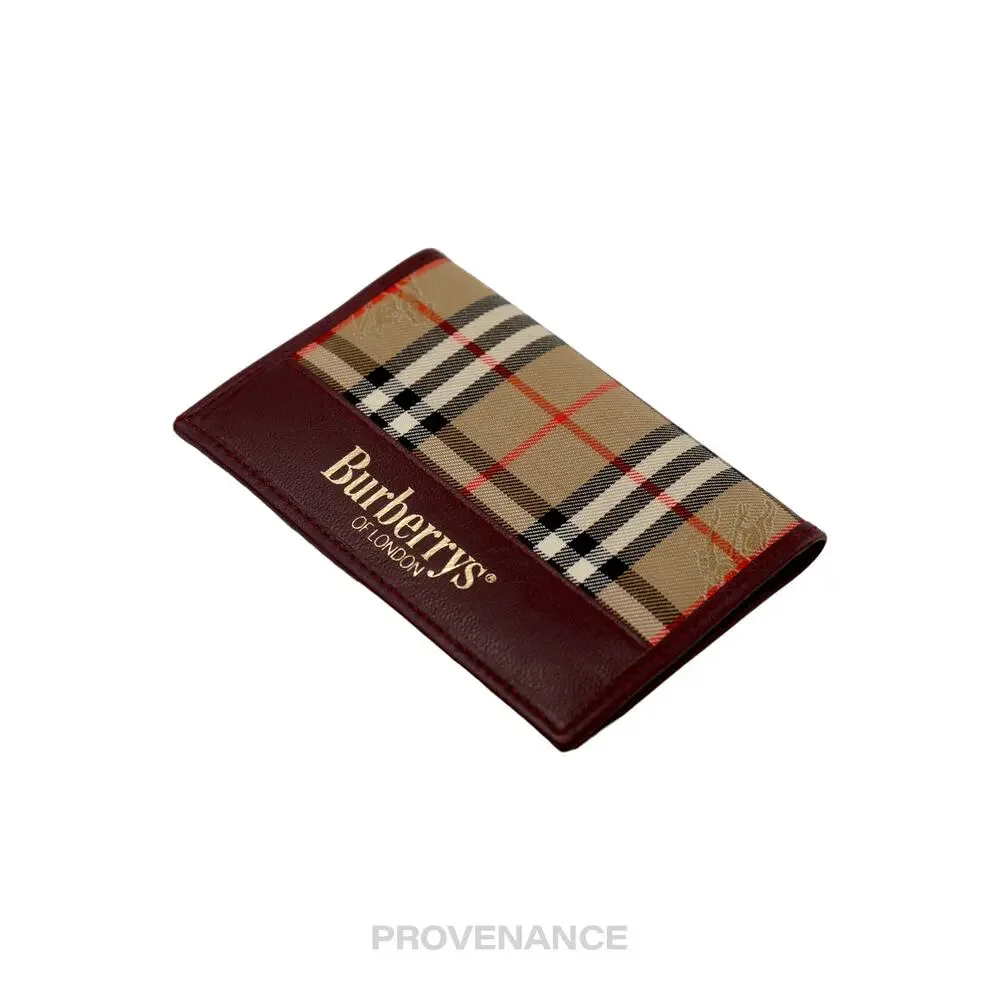 Burberry pocket organizer